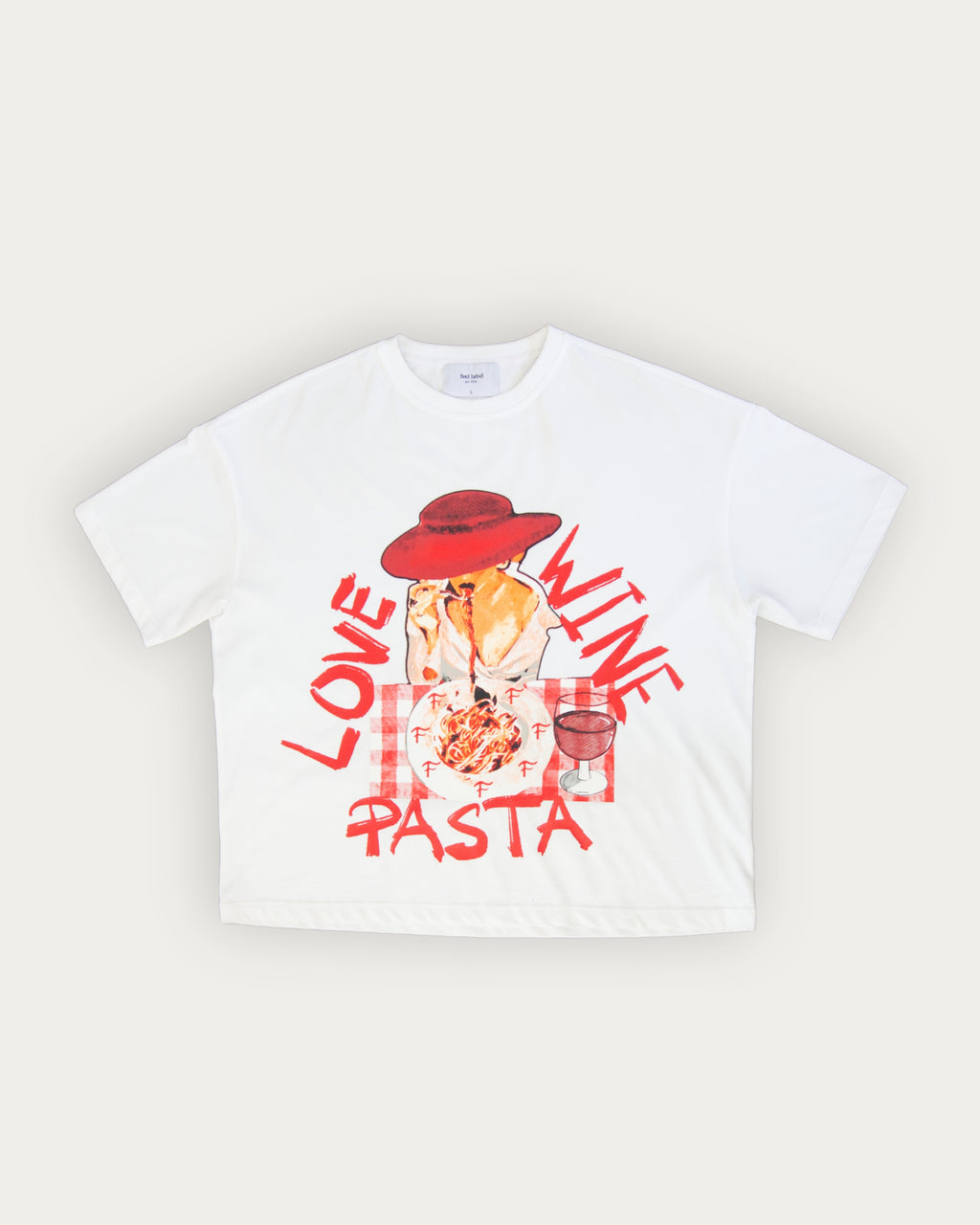 Love Wine Pasta T-Shirt