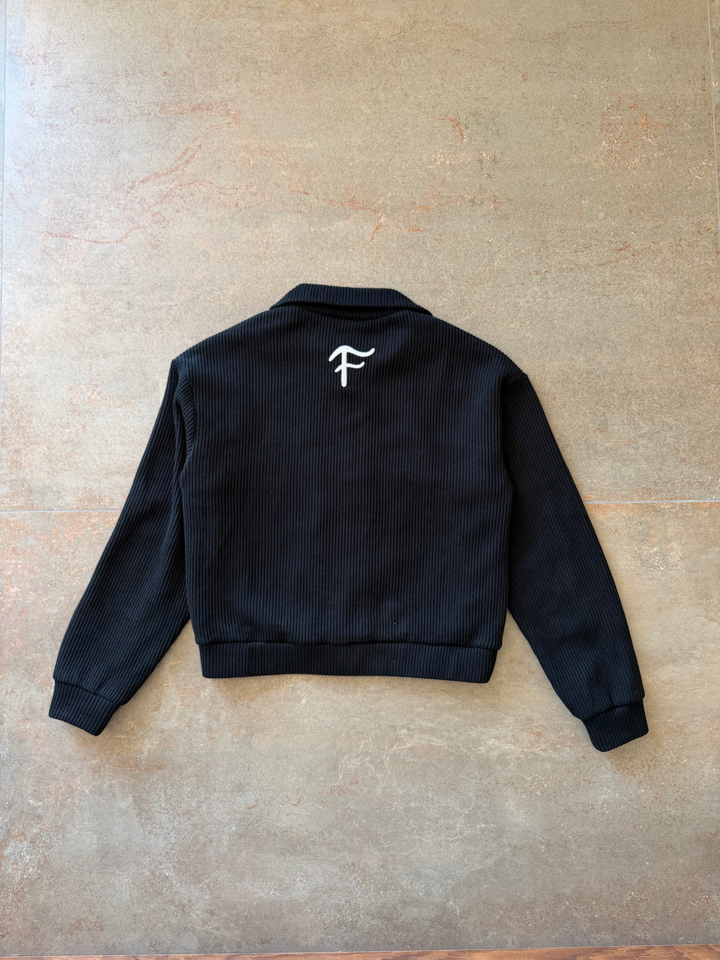 Knit Zip-Up Sweater