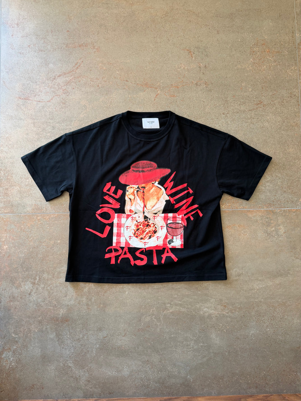Love Wine Pasta T-Shirt