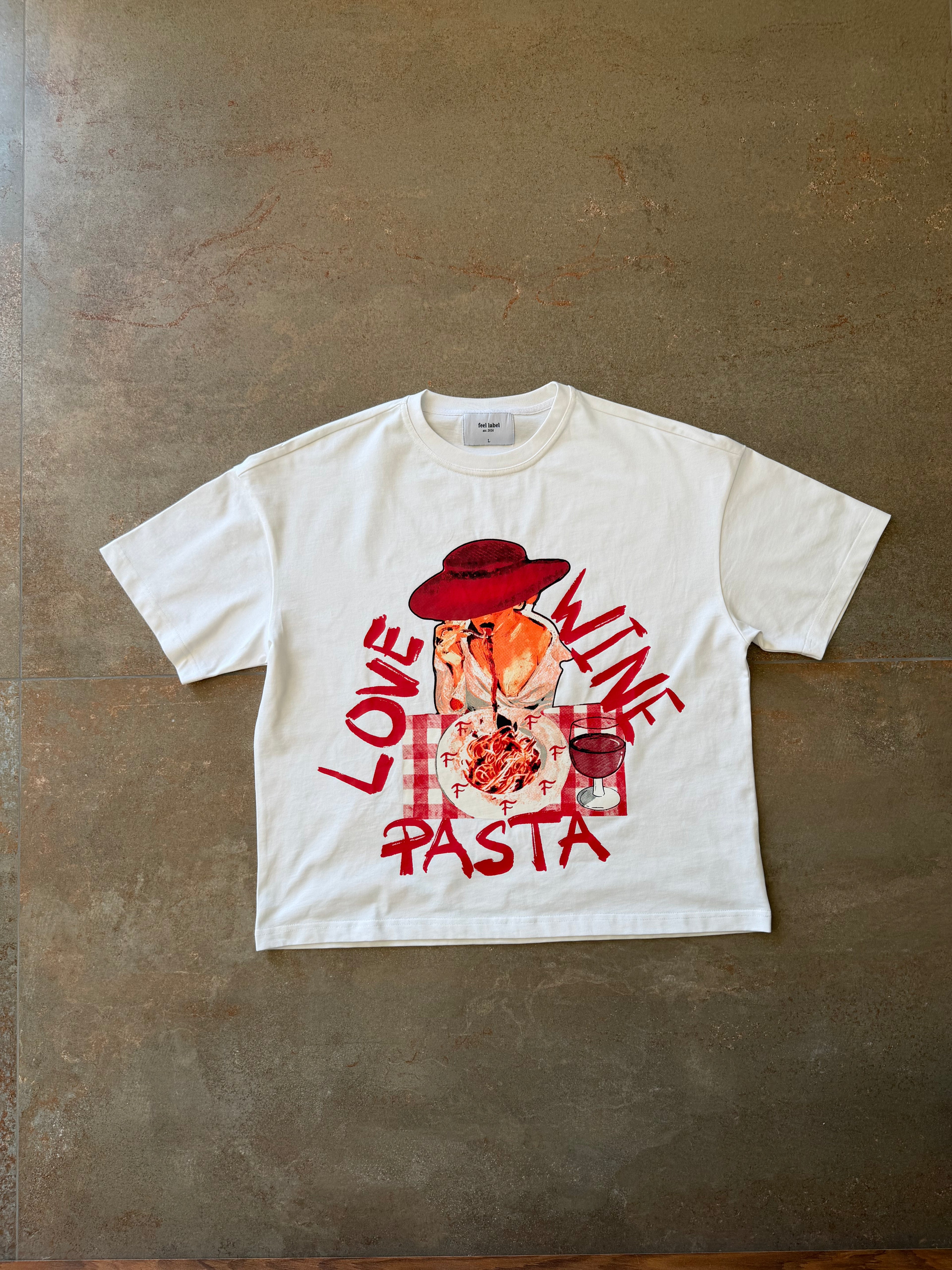 Love Wine Pasta T-Shirt